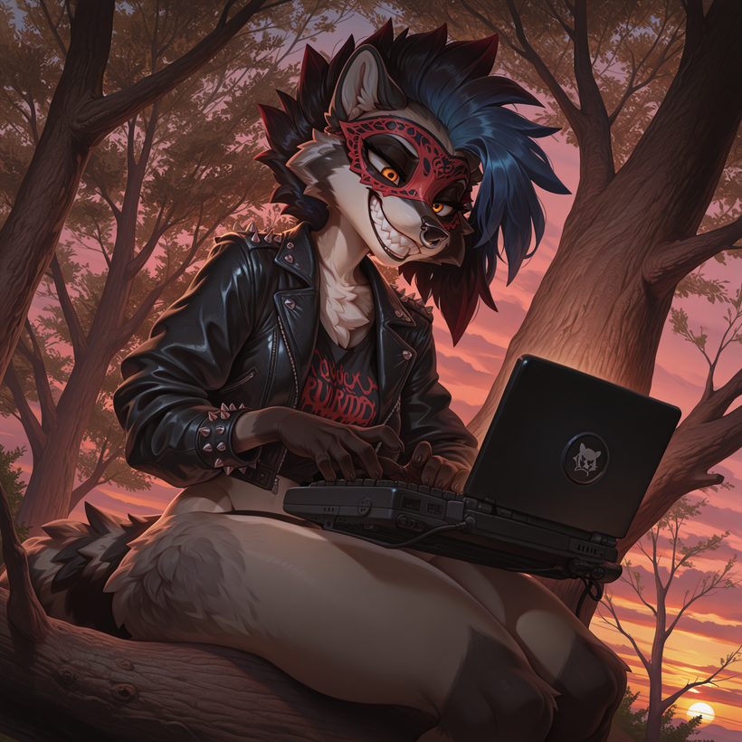 The dev team hard at work